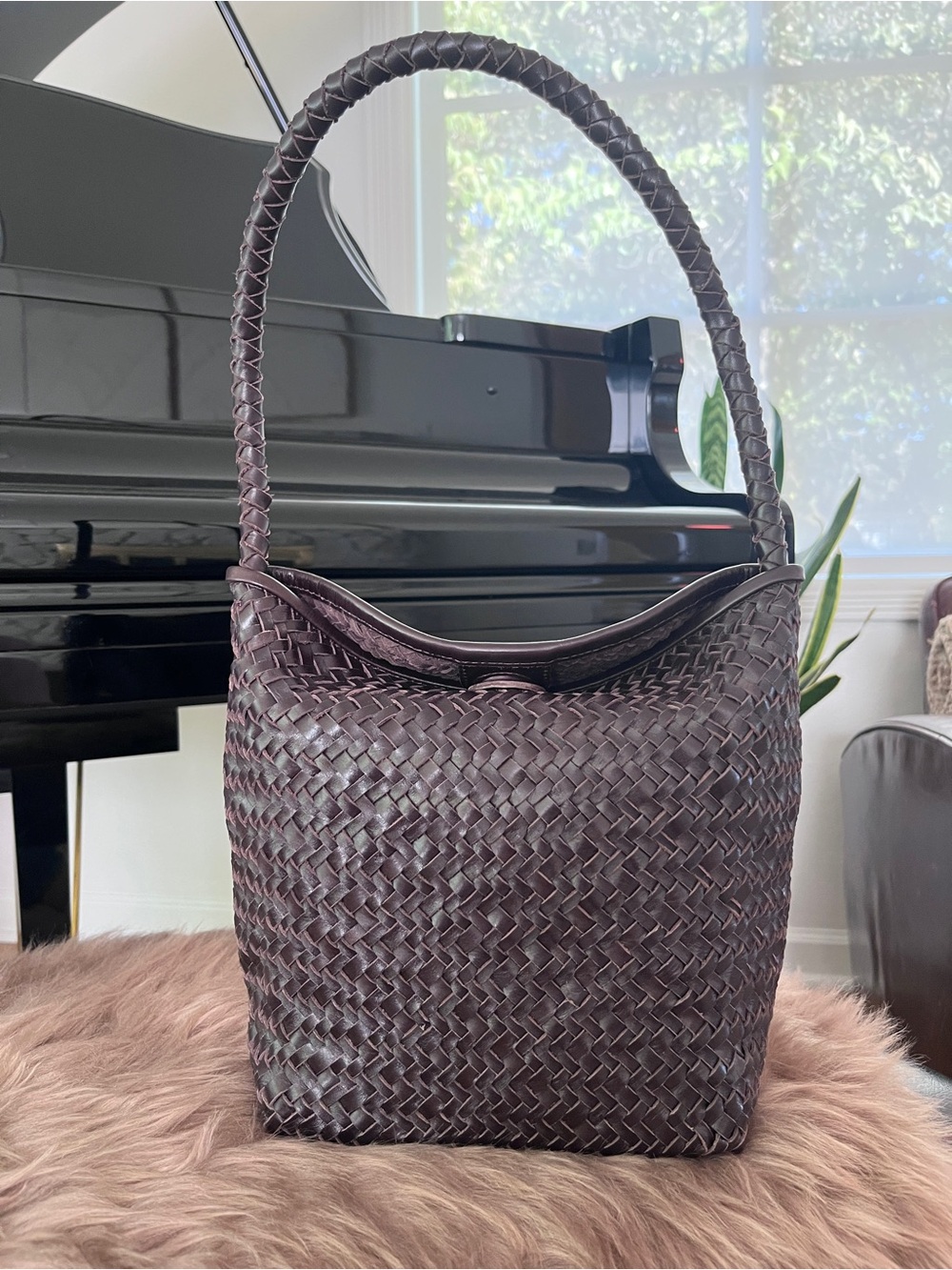 NEW Madewell The Signature Woven Shoulder Bag - Picture 3 of 8